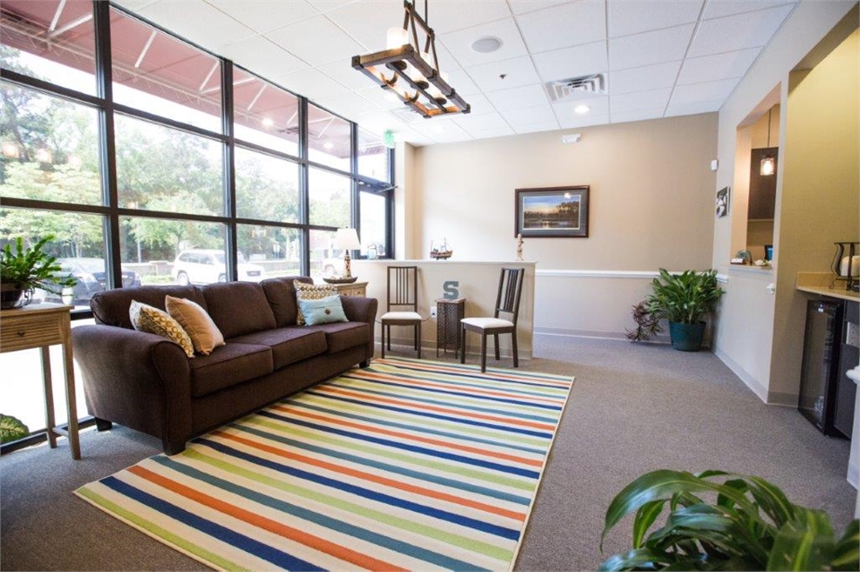 Waiting area at Johns Island dentist Stono Dental Care