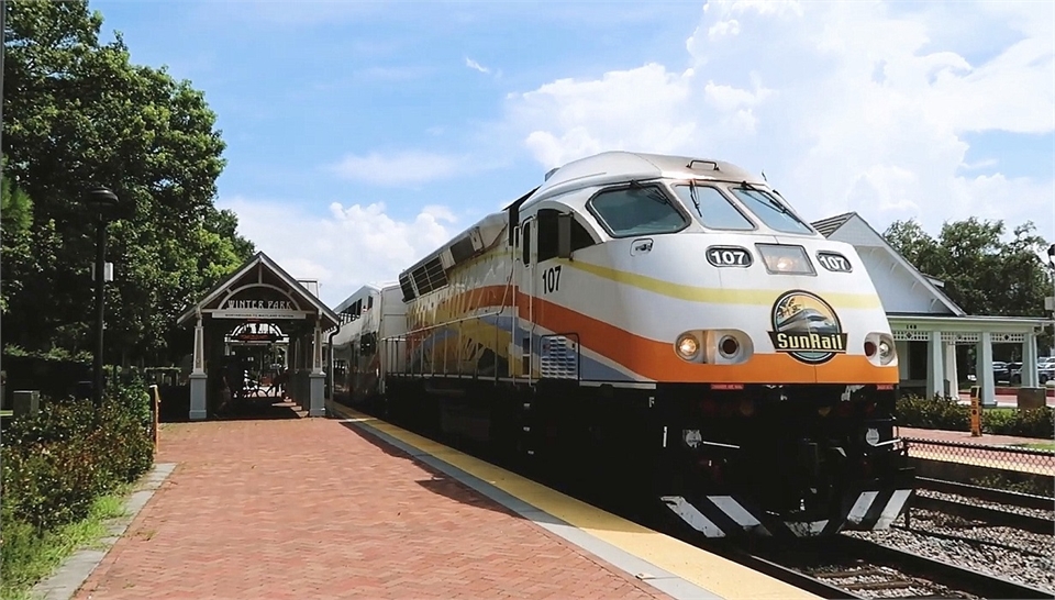 Winter Park Station at 10 minutes drive to the west of Winter Park Dental