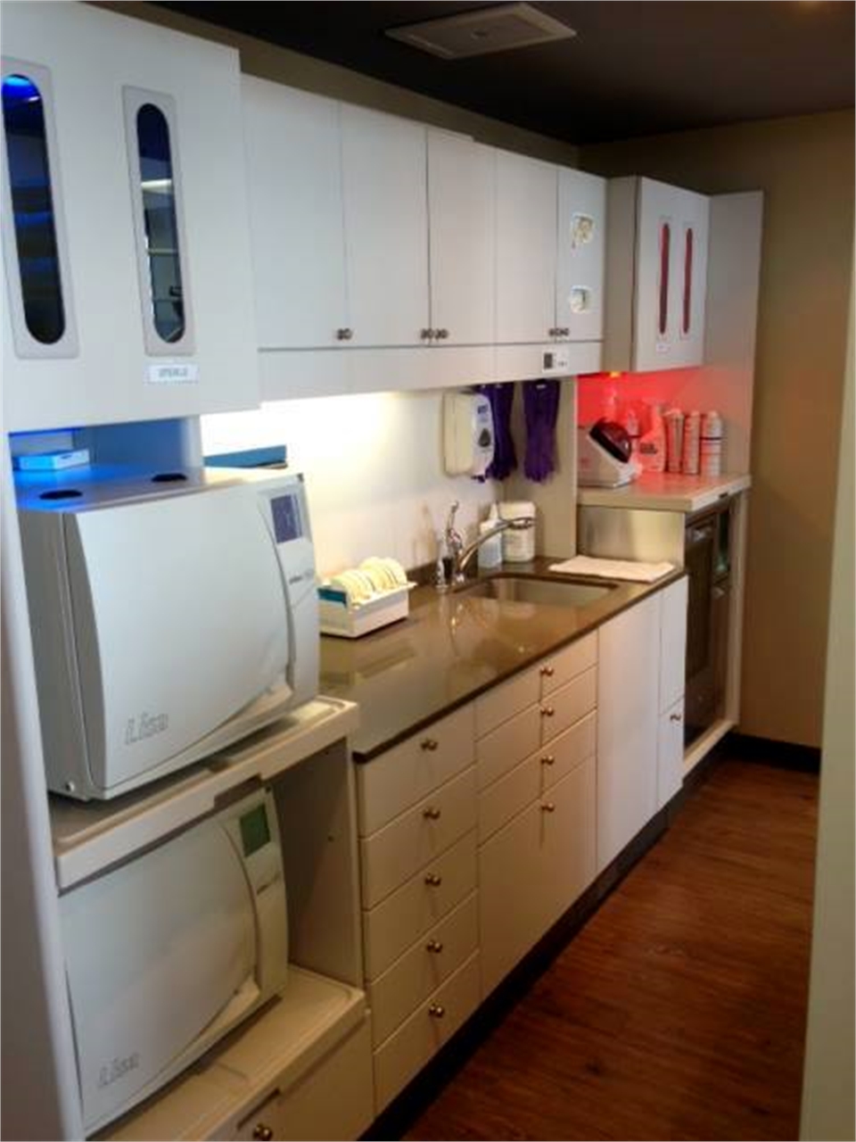 Sterilization processing area at St. Paul Dental Care