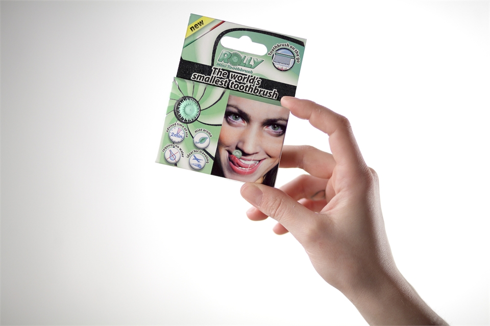 Rolly Mini Toothbrush Six-Pack