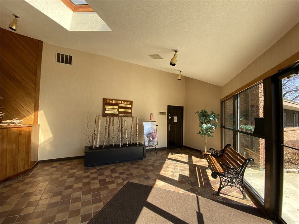 Entrance lobby at Zubkov Dental office building