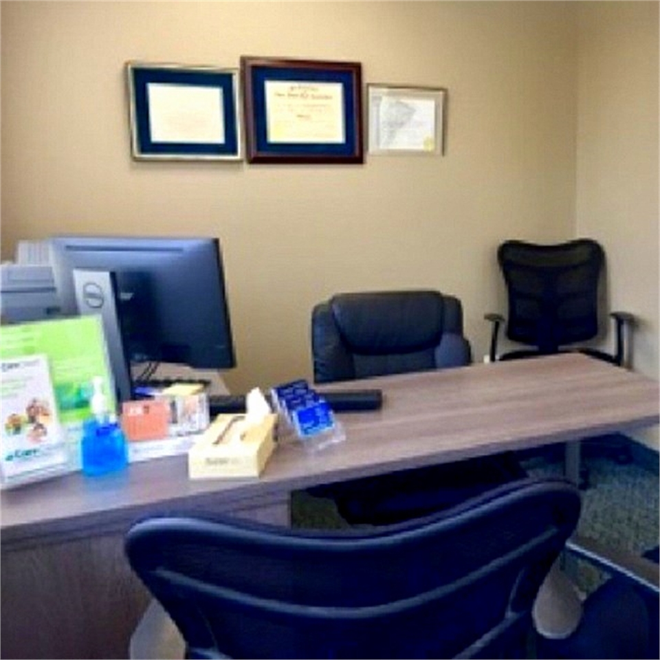 Consultation room at Shoreline Dental Care