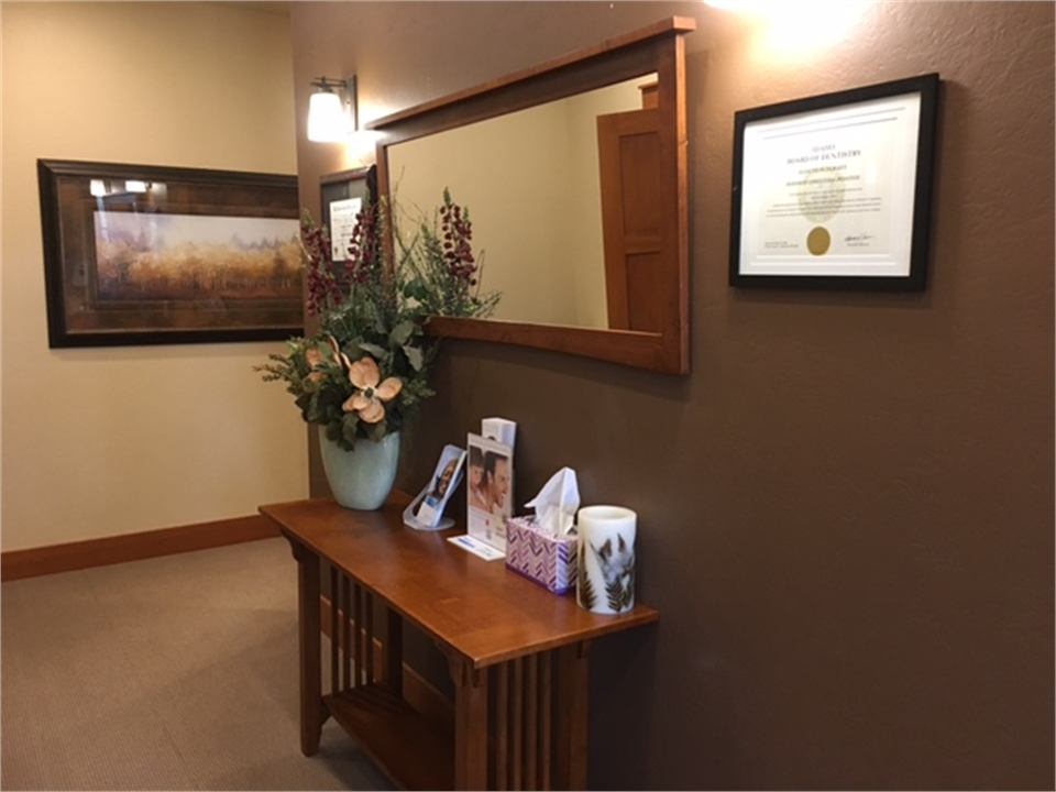 Hallway at Northern Peaks Dental