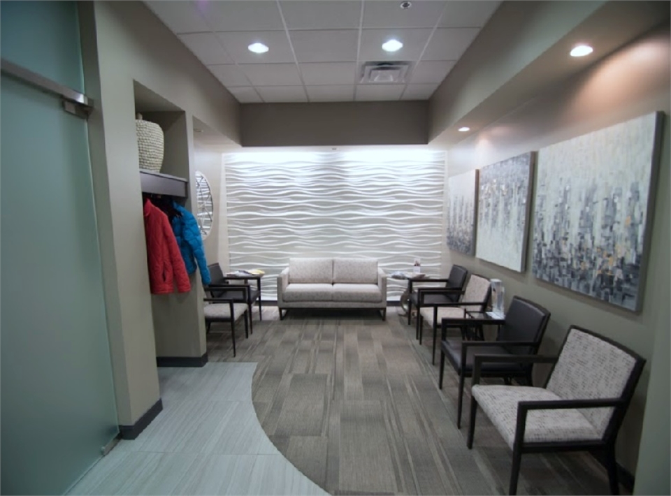 Waiting lounge at Kansas City general dentistry Gordon Dental