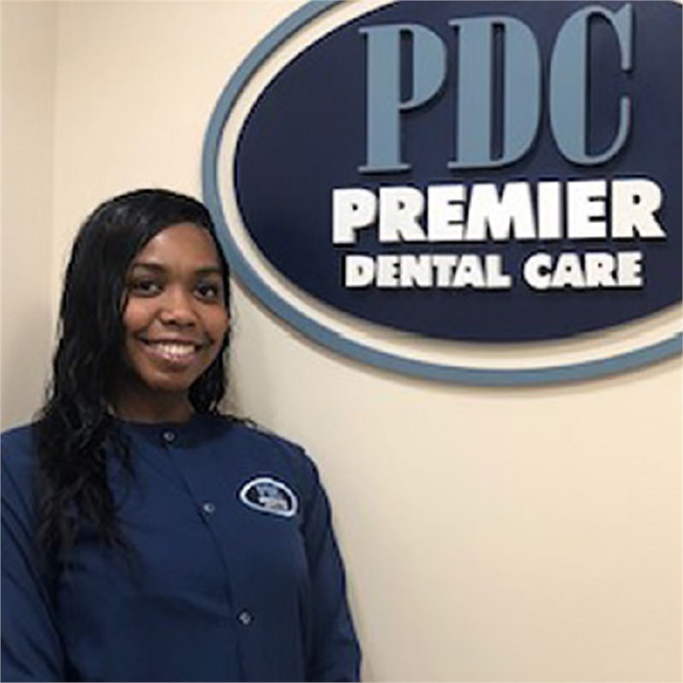 Dental lab assistant Arielle at Premier Dental Care Washington DC