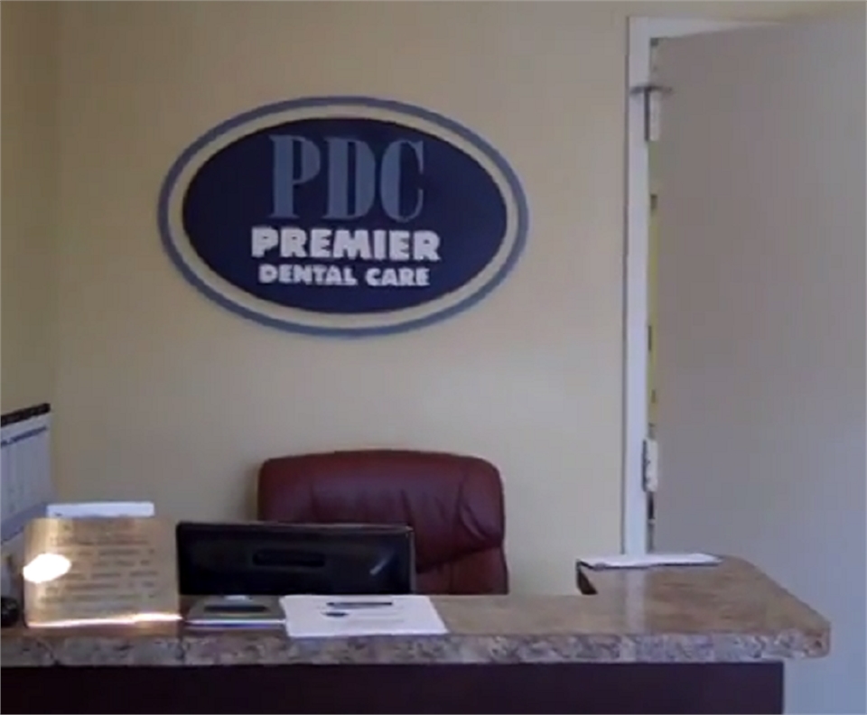 Front desk at Washington DC dentist Premier Dental Care