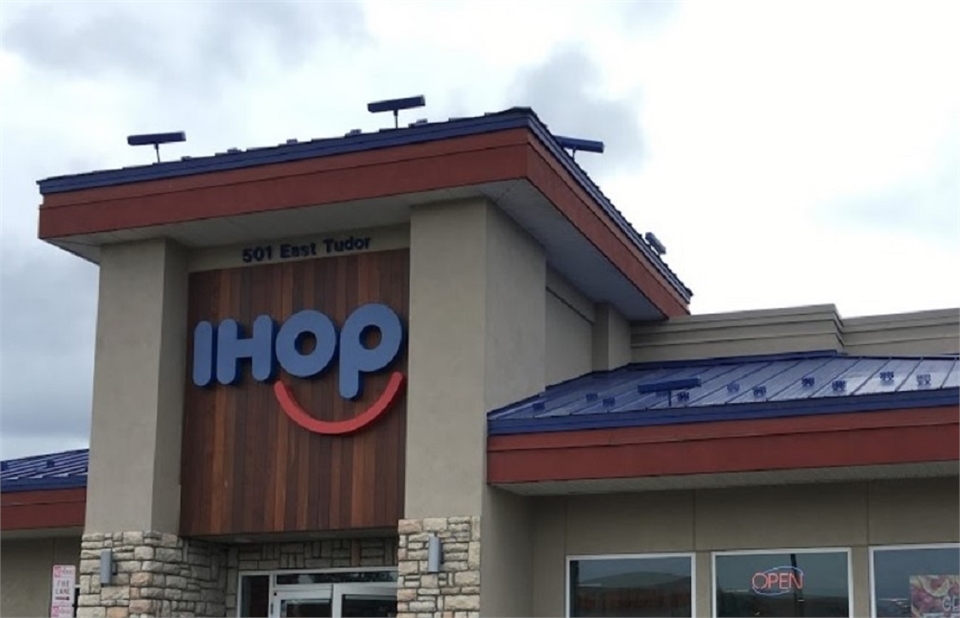 IHOP 501 E Tudor Rd just 5 minutes drive southeast of best  Anchorage denture clinic Anchorage Midto