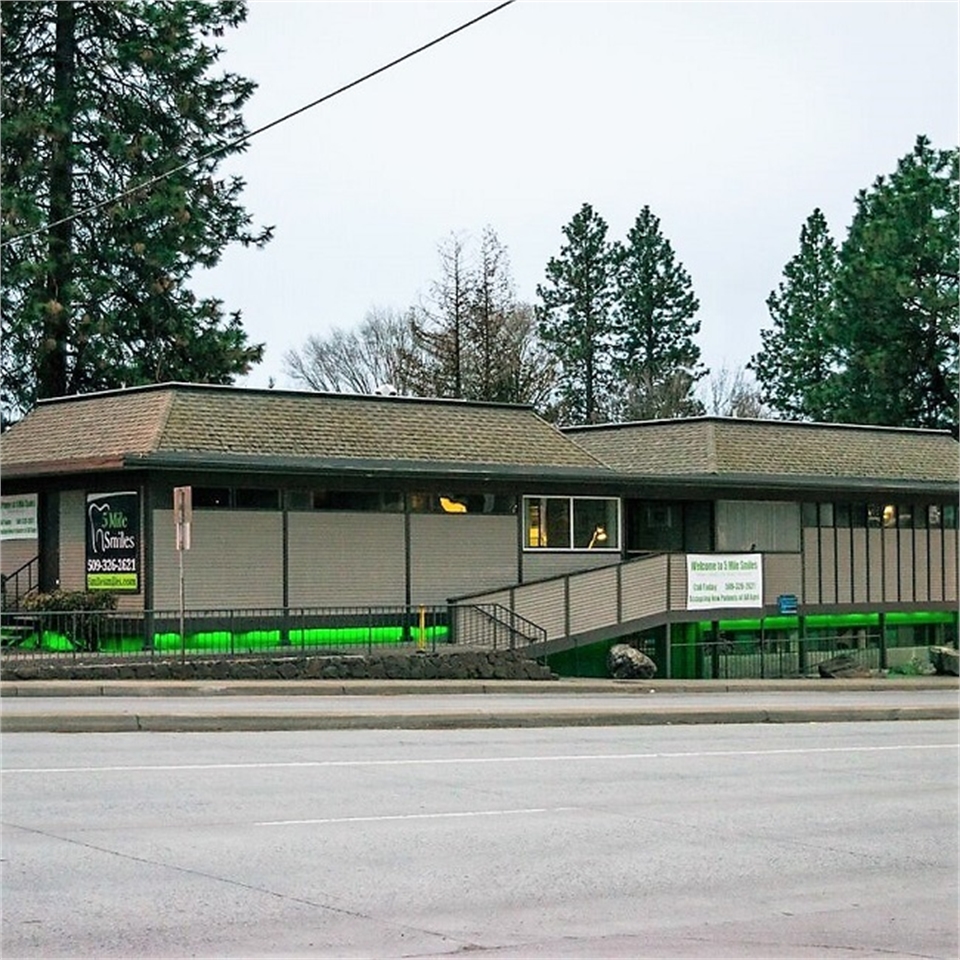 Exterior view of Spokane's best children's dentistry 5 Mile Smiles