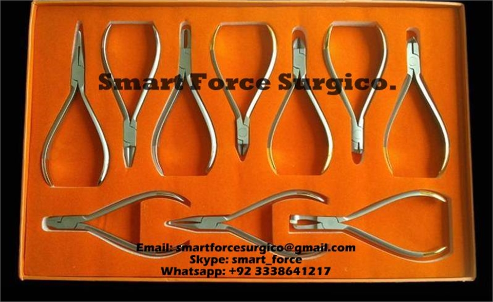 Orthodontic Pliers - Set of 10