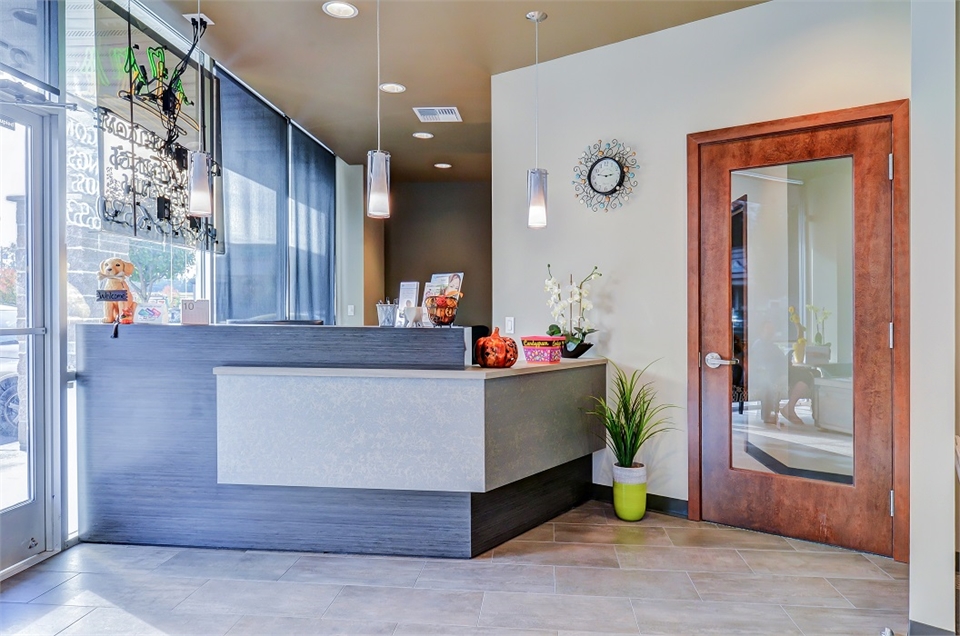 Reception area at Marysville dentist Pinewood Family Dental