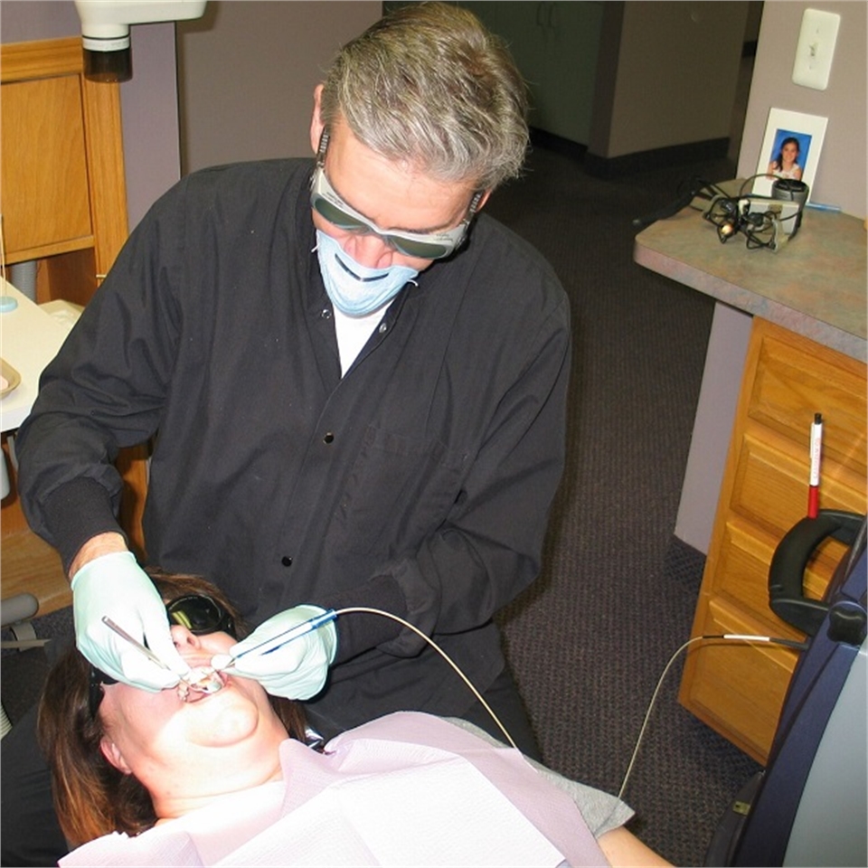 Dr. Michael Aiello at work