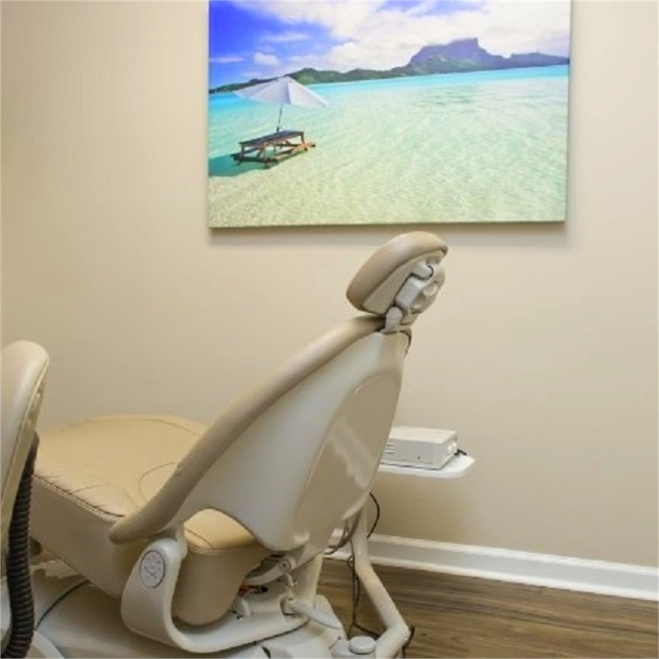 dental chair at Gastonia Family Dentistry