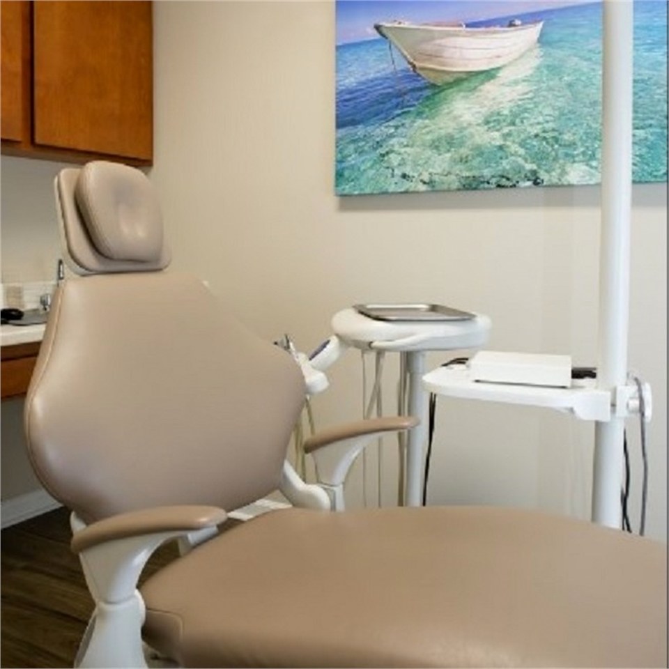 Comforting ambience in the operatory at Gastonia Family Dentistry