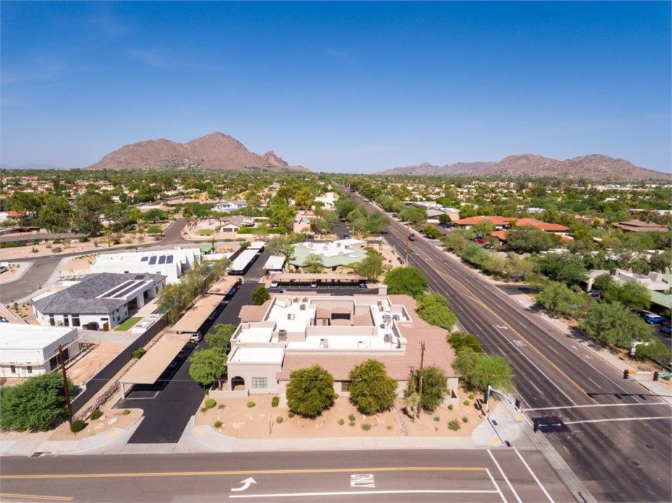 Radiant Family Dentistry aerial view Scottsdale