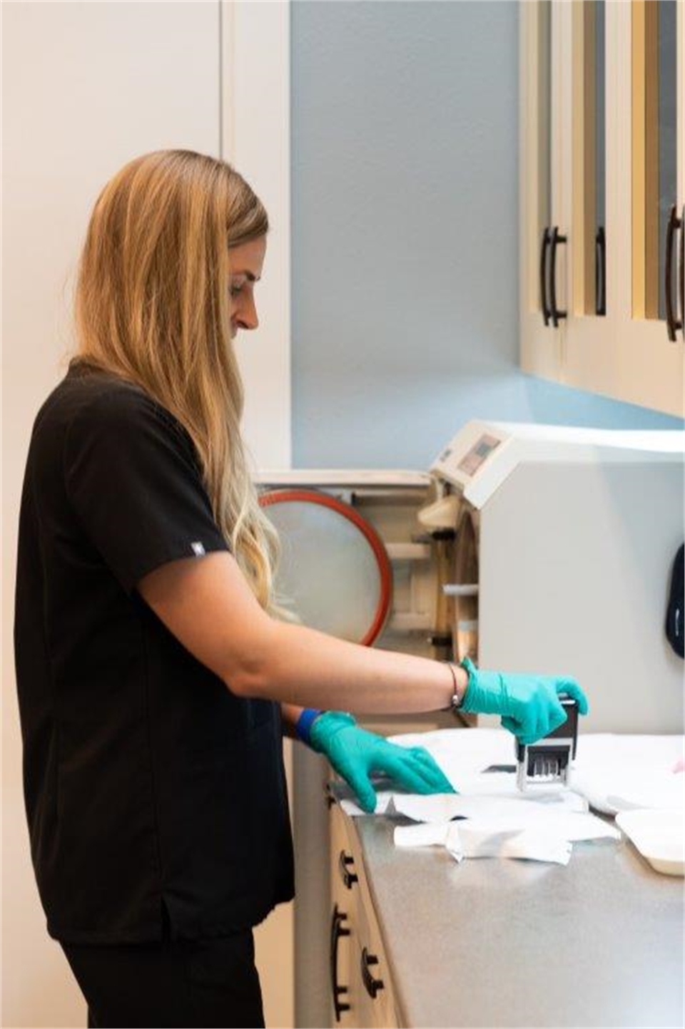 Dental assistant at work at Radiant Family Dentistry