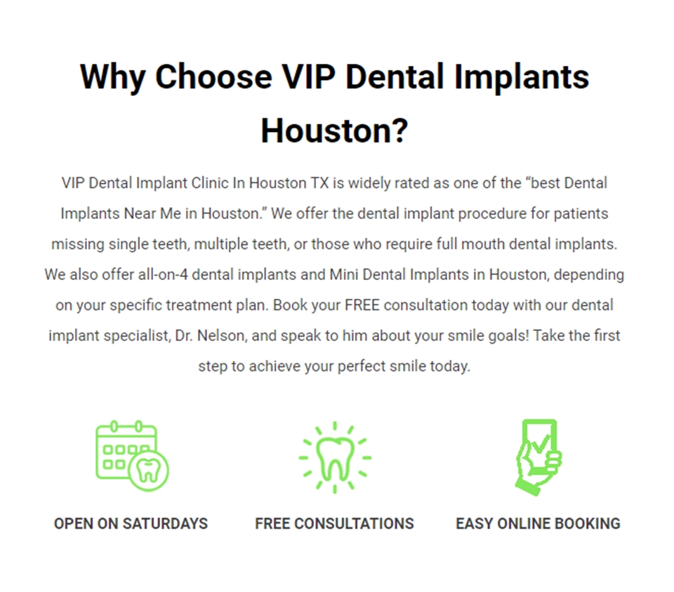 Why Choose VIP Dental Implants