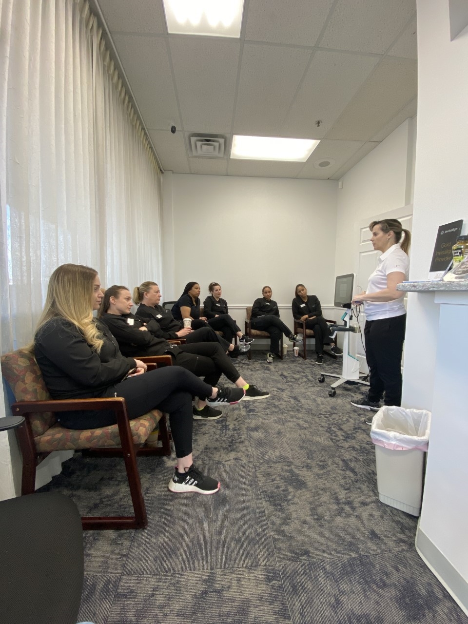 Invisalign training at Premiere Dental of Northeast Dentagama