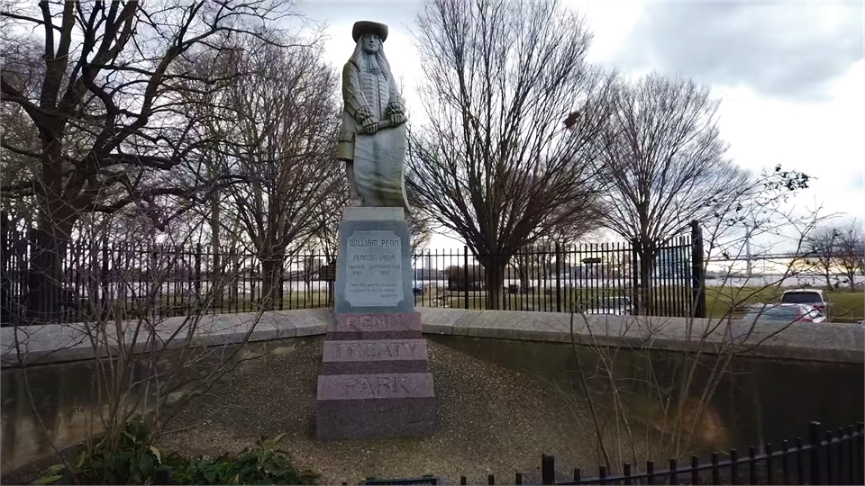 Penn Treaty Park In Fishtown 23 minutes drive to the northeast of Premiere Dental of Northeast Phila