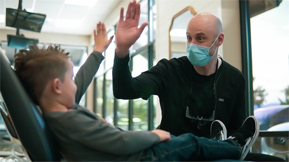 Kids love talking to our dentists at Dr. C Kids Dentistry Airway Heights