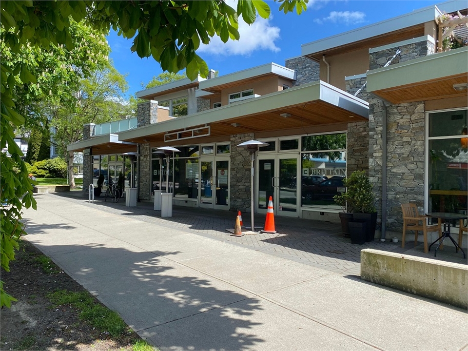 Exterior view Victoria dentist Cook Street Village Dental office