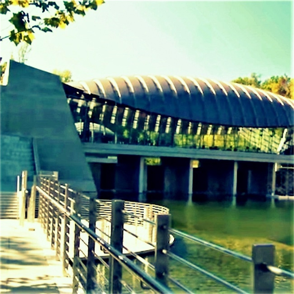 Crystal Bridges Museum of American Art just 3.2 miles to the north of Bentonville childrens dentist 