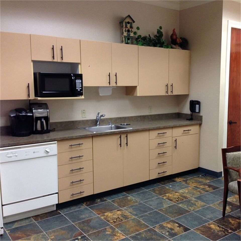 Refreshment area at South Shreveport Dental