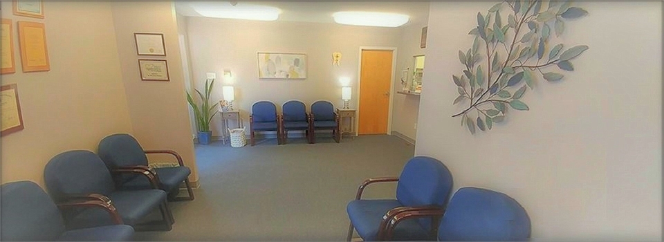 Waiting area at Premiere Dental of West Deptford