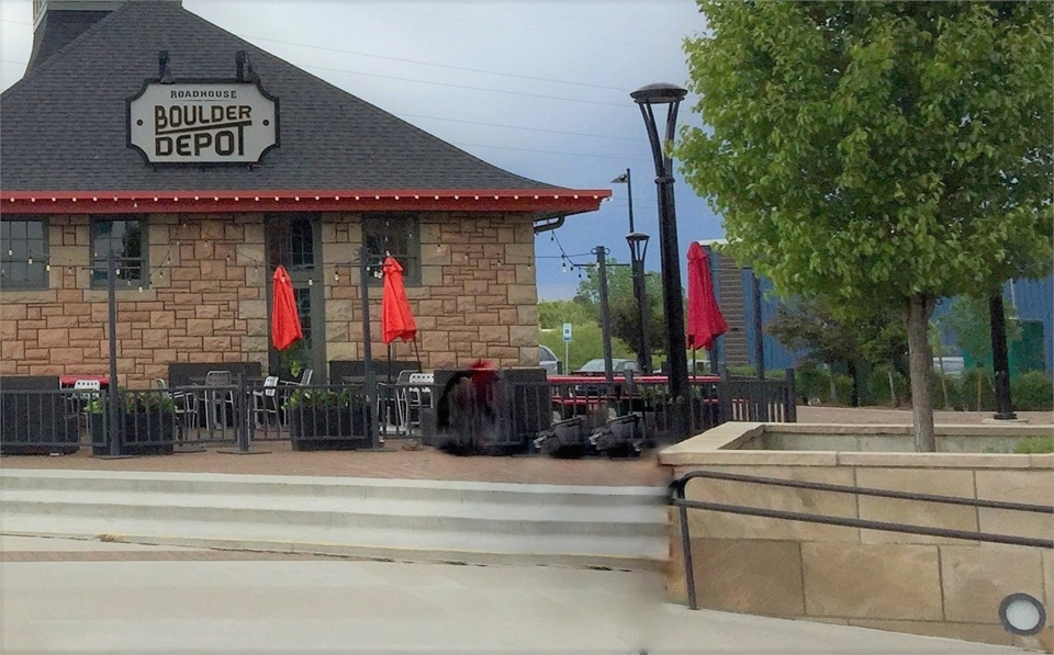 Roadhouse Boulder Depot just 1 mile to the north of Boulder Smile Design