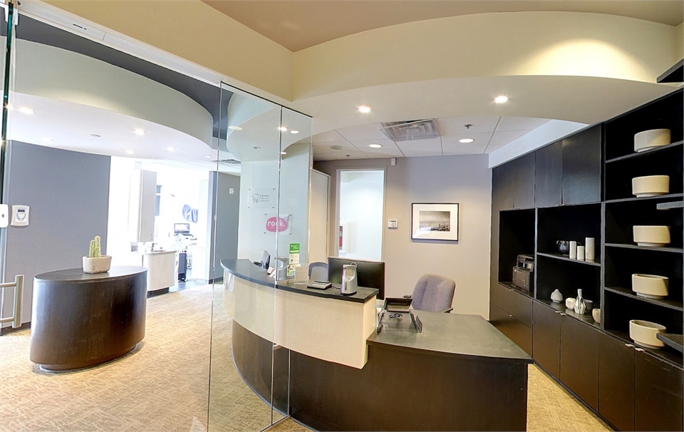 Reception center at Rock Pediatric Dentistry Boulder