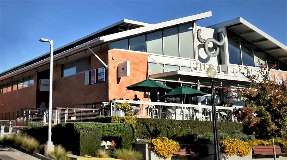 Oxbow Public Market at 4 minutes drive to the southeast of Napa Valley Dental Group