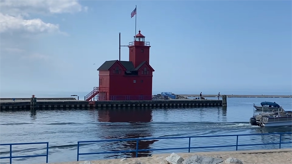 Grand Haven South Pierhead Outer Lighthouse 7 miles to the northwest of Grand Haven Dental Care