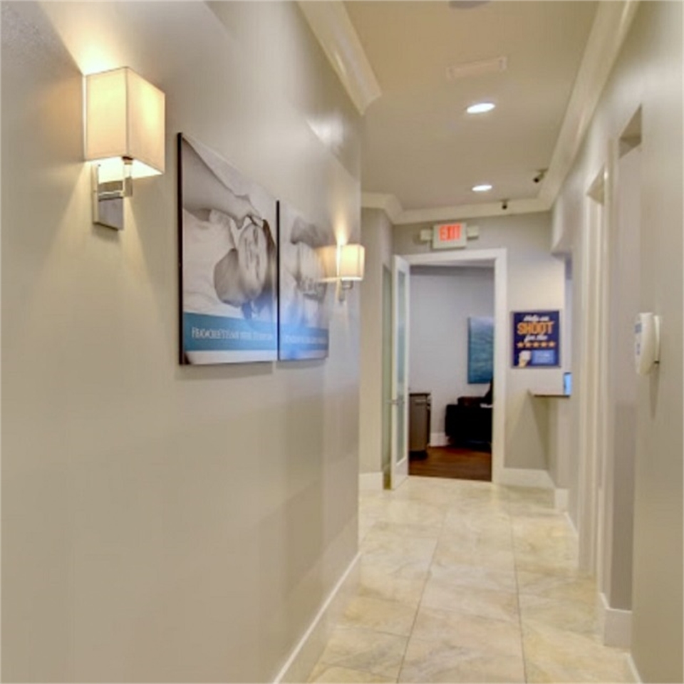 Hallway at Smileology Miramar Beach