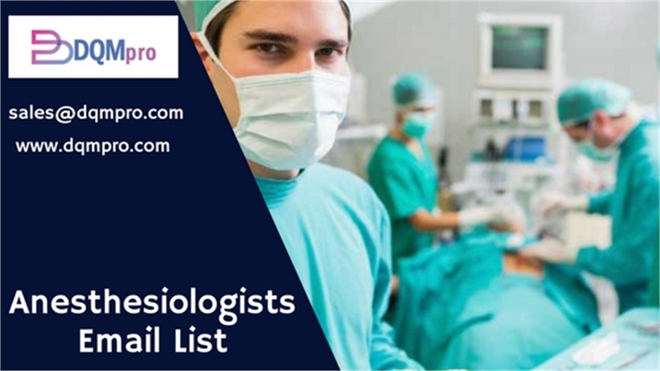 Anesthesiologists Email List