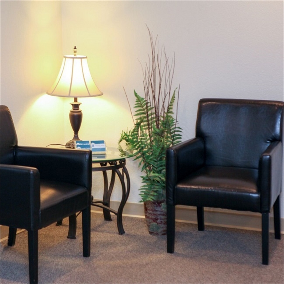 Waiting area at Hampden Family Dental Denver CO 80224