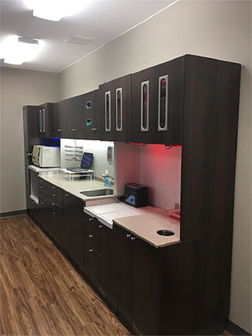 Sterilization room at Moffitt Dental Center