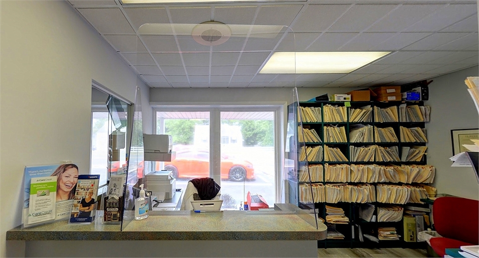 Reception area at Clementon Family Dentistry Dr. Kenneth Soffer