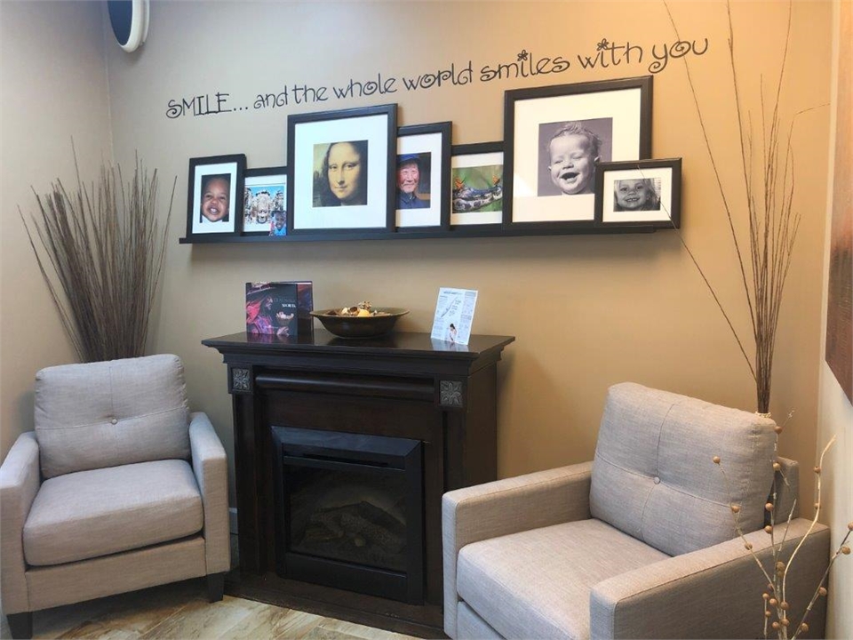 Waiting area at Ridgeview Dental