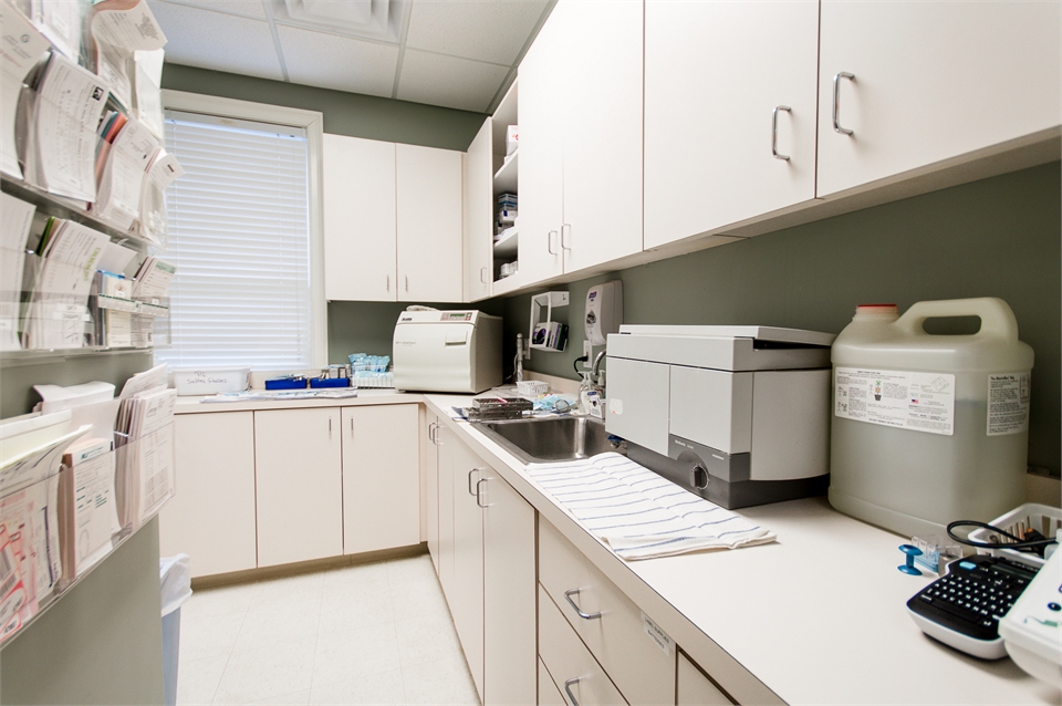 Sterilization area at  Reich Dental Center Roswell GA