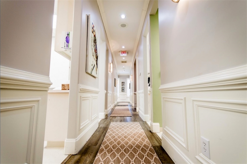 Hallway at Reich Dental Center Roswell GA