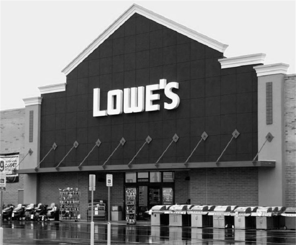 Lowe's Home Improvement 5 minutes to the east of Milford emergency dentist Shoreline Dental Care