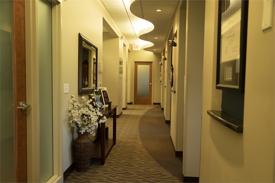 Hallway at Cigno Family Dental