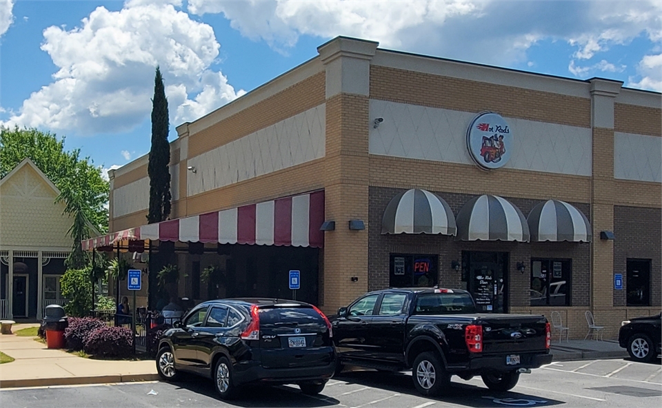 Hot Rod's Diner at 12 minutes drive to the southeast of Georgia Dental Studio Jersey GA