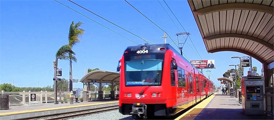 E Street Station 6.9 miles to the west of Chula Vista dentist Perfect Smiles California