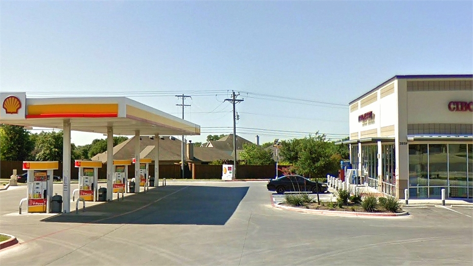 Shell gas station and Cibolo Market opposite Cibolo Pediatric Dentistry