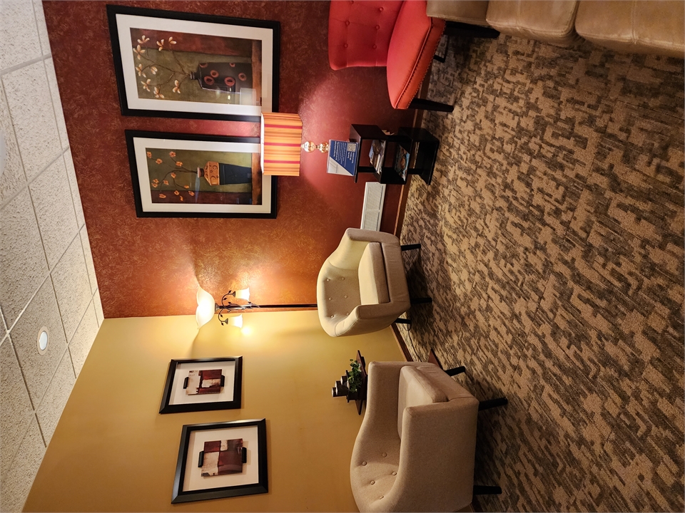 Chic interiors at Quad Cities dentist Innovative Dentistry Davenport IA