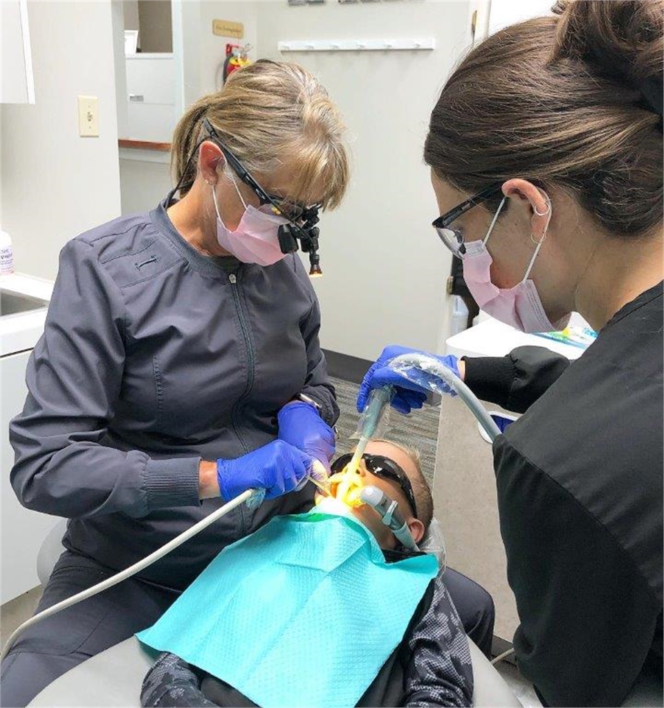 Pediatric patient at Holt Dental Fishers IN