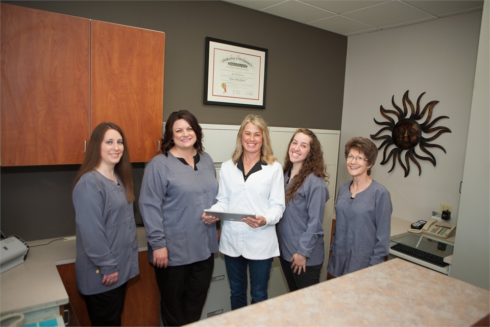 Fishers dentist Dr. Marie Holt and her team at Holt Dental