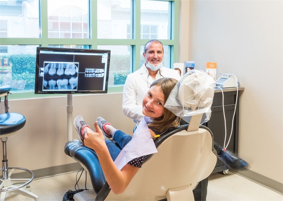 New Port Richey dentist in his operatory at A Glamorous Smile