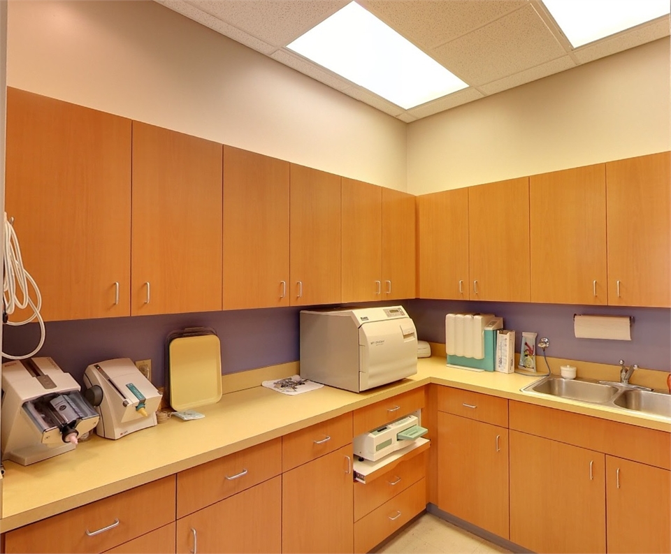 Sterilization area at New Port Richey dentist A Glamorous Smile