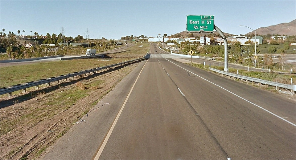 CA 125 passing near Chula Vista dentist Estrella Dental